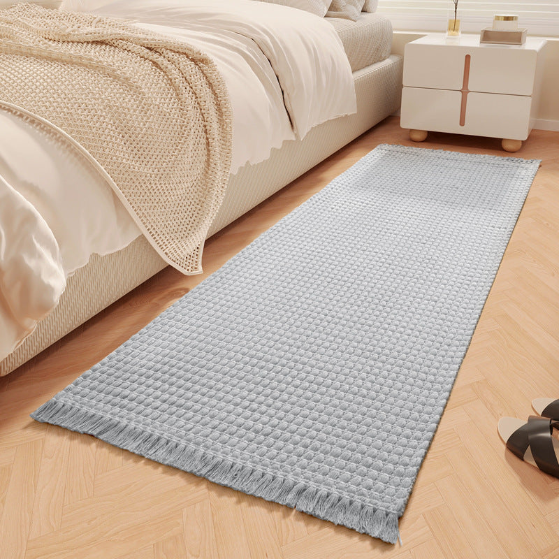 Elegant Textured Runner Mat Kalsten