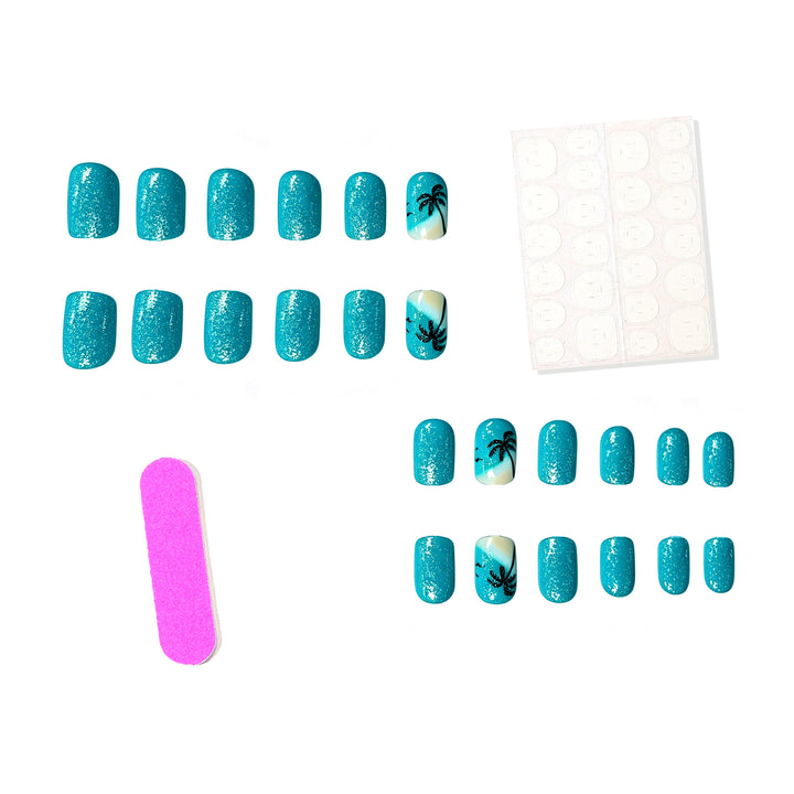 Caribbean-Inspired Nail Art Kalsten