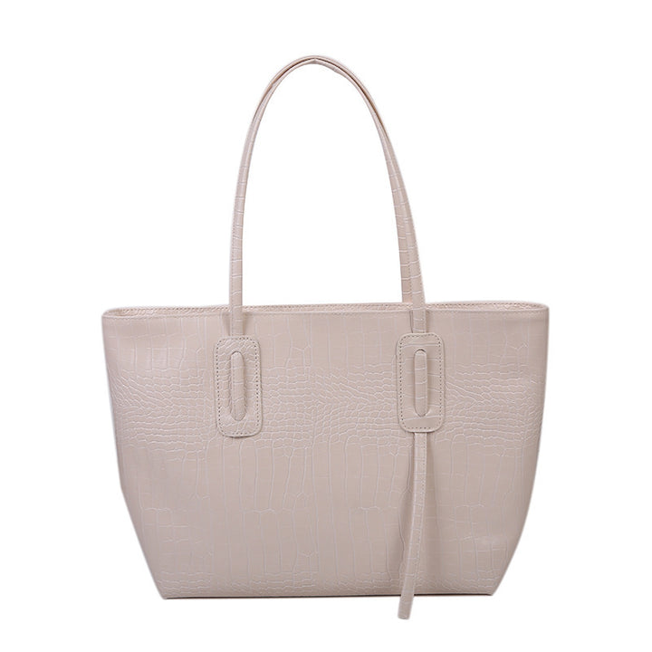 Crocodile Patterned Tote Bag