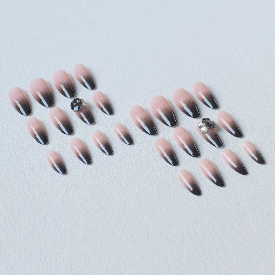 Elegant Ombre Stiletto Nail Art Set