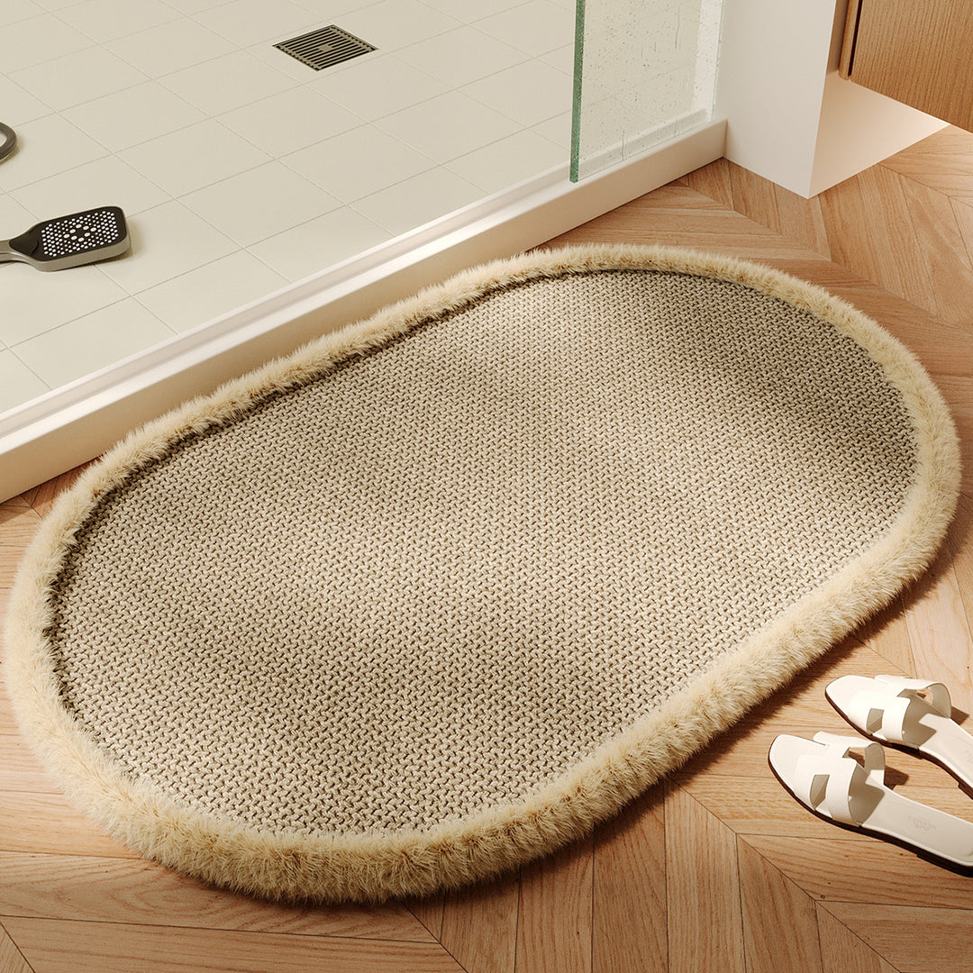 Soft Textured Bathroom Mat Kalsten
