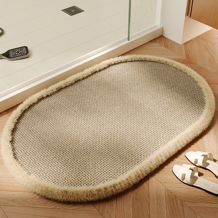 Soft Textured Bathroom Mat Kalsten