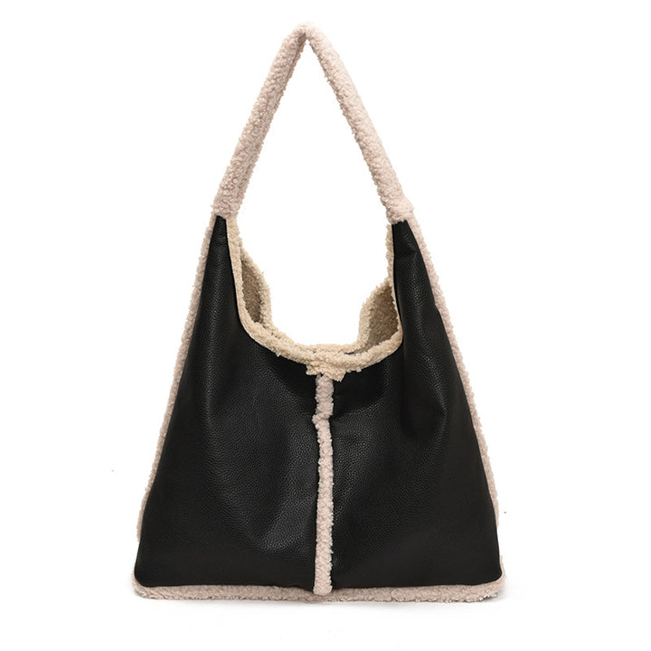 Faux Leather Tote Bag