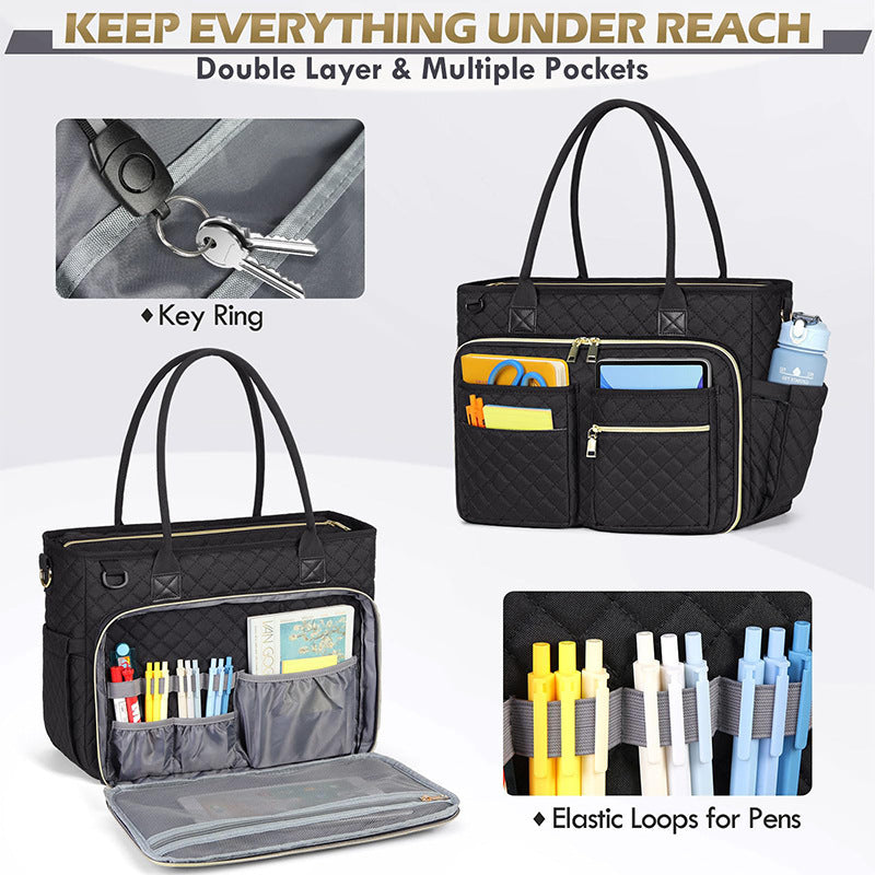 Stylish and spacious handbag with practical compartments Kalsten