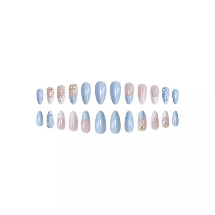 Artistic Marine-Inspired Nail Art Kalsten