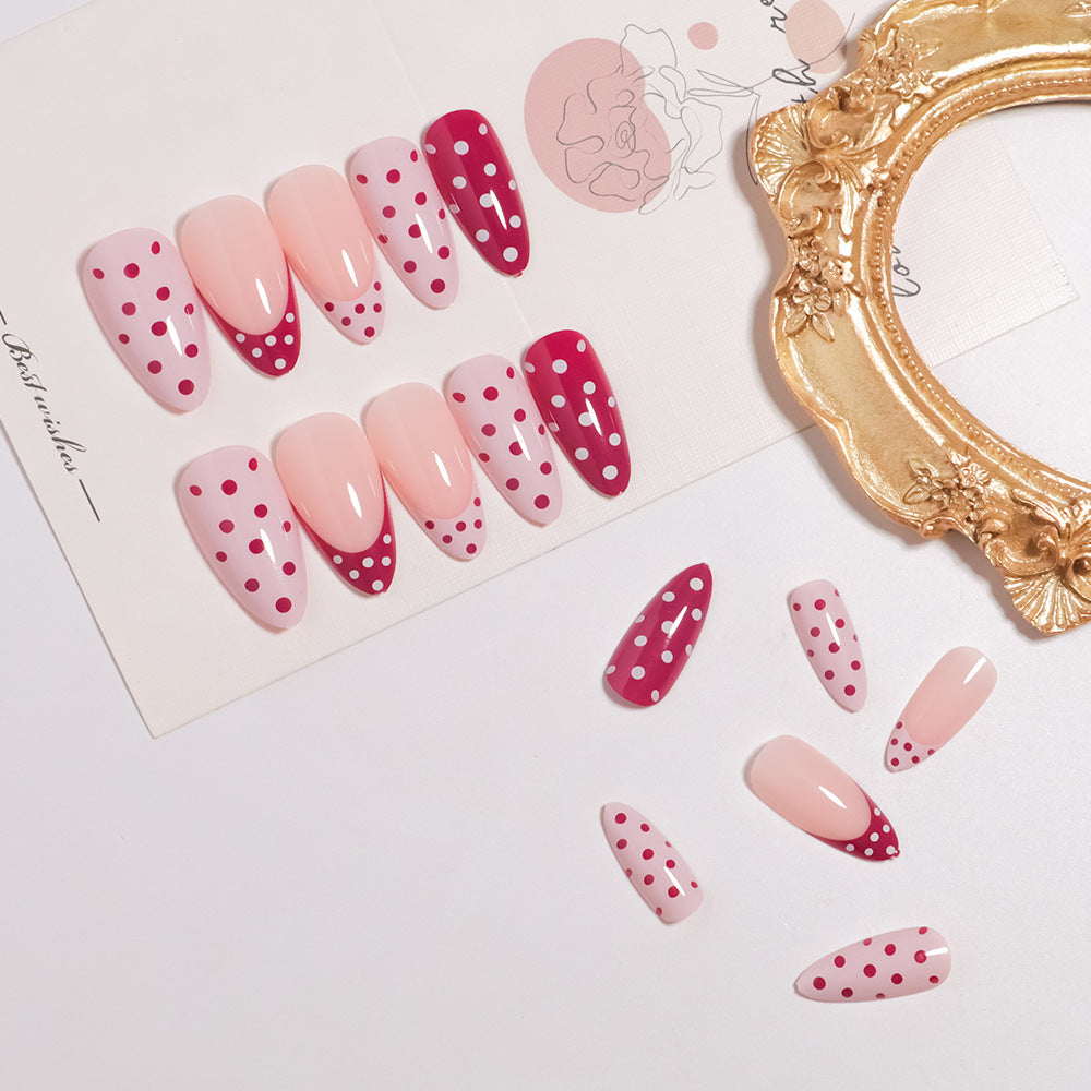 Polka Dot Design Press-On Nails Kalsten