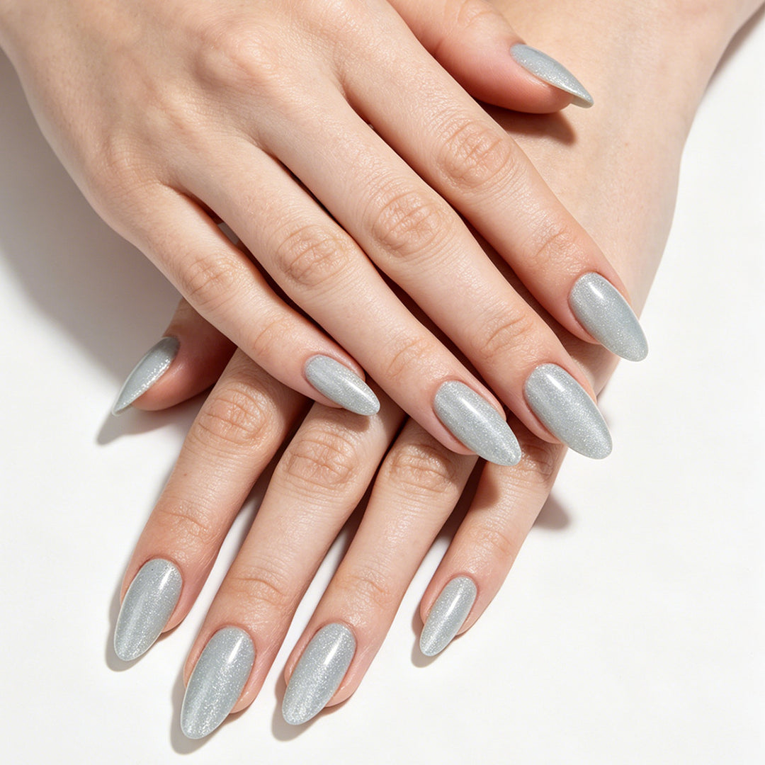Metallic Stiletto Press-On Nails Kalsten 1789085790