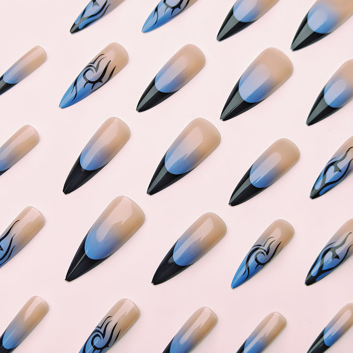 Stiletto Nail Art Design