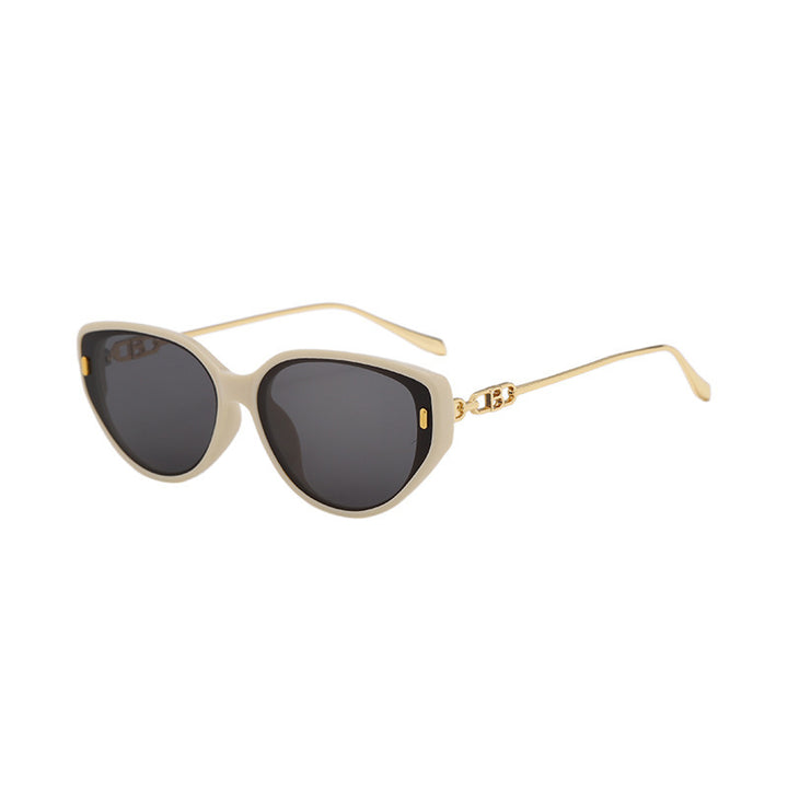 Women's designer sunglasses with delicate metal frame and extraordinary cat-eye design Kalsten