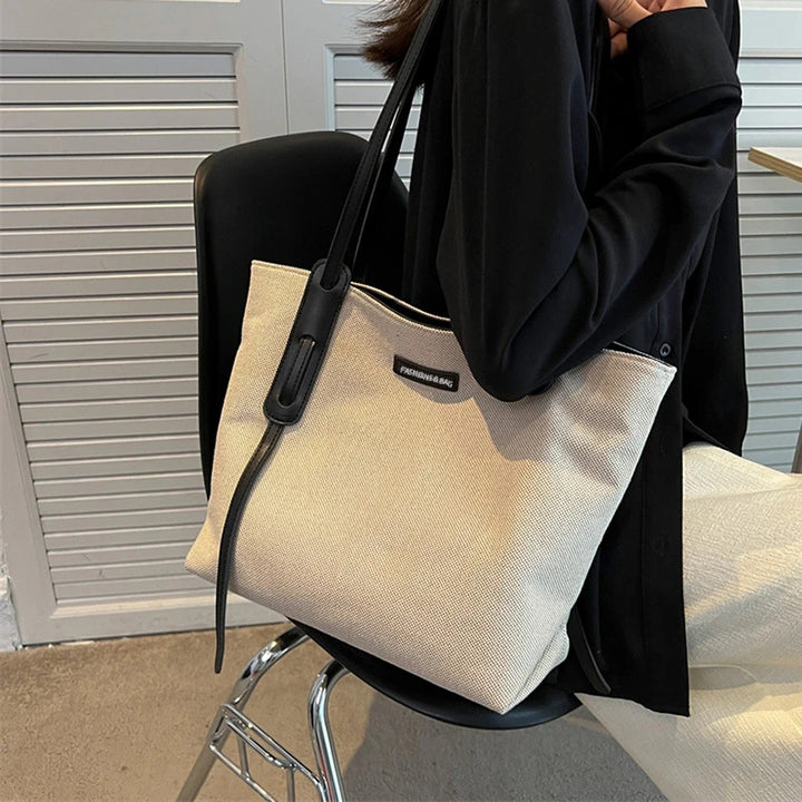 Minimalist Textured Tote Bag Kalsten