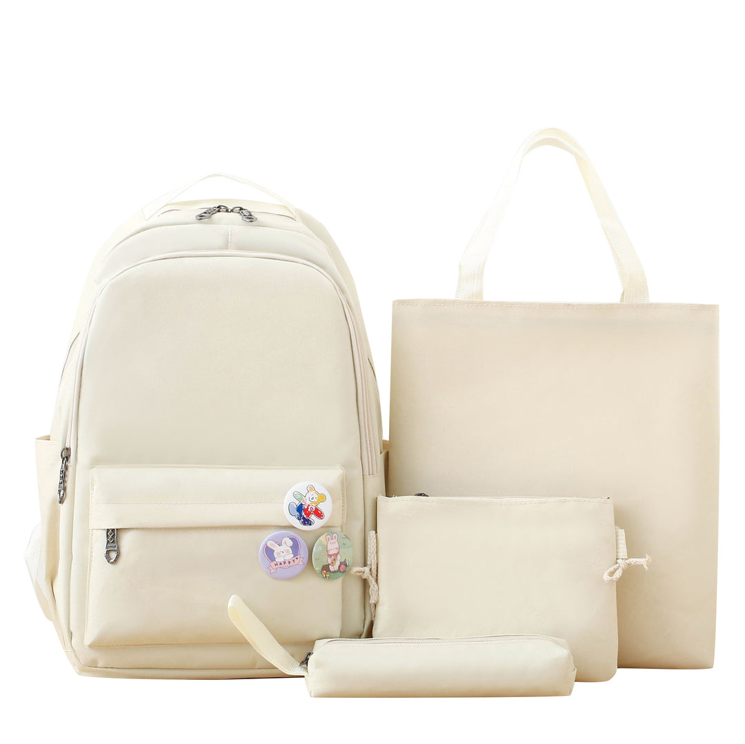 Stylish 4-Piece Backpack and Tote Bag Set Kalsten