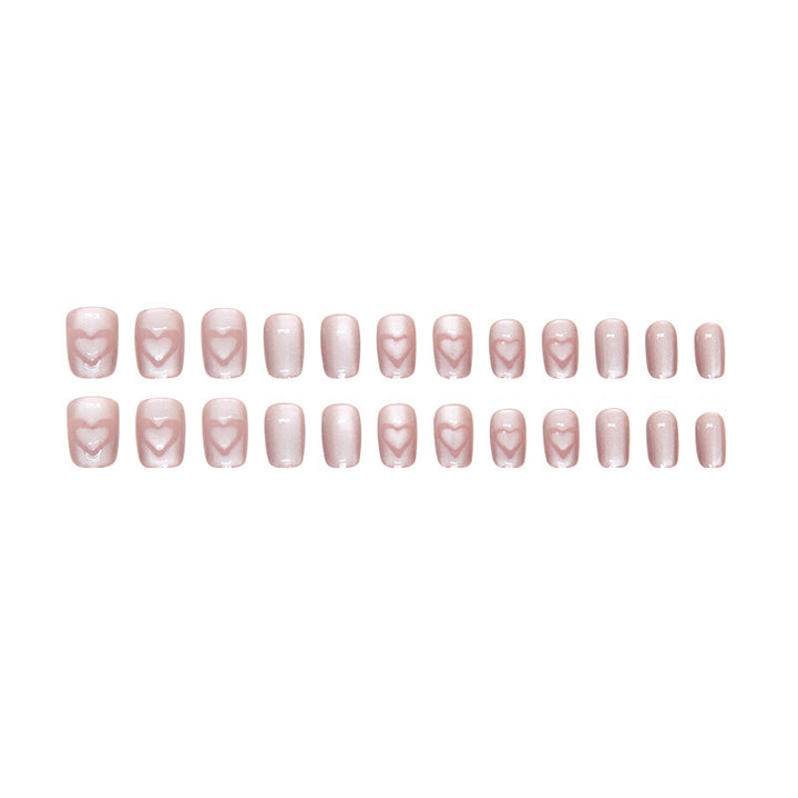 Heart-Embellished Gradient Nail Art Kit Kalsten