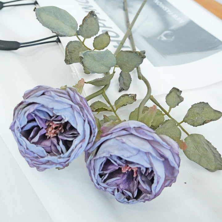 Lifelike Rose Stem Decoration