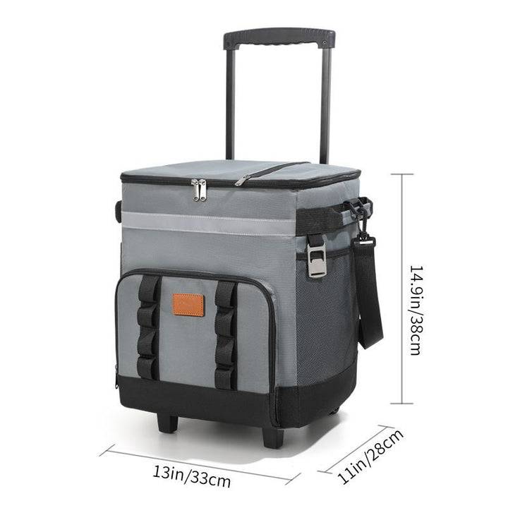 Women's travel cooler bag with telescopic handle Kalsten