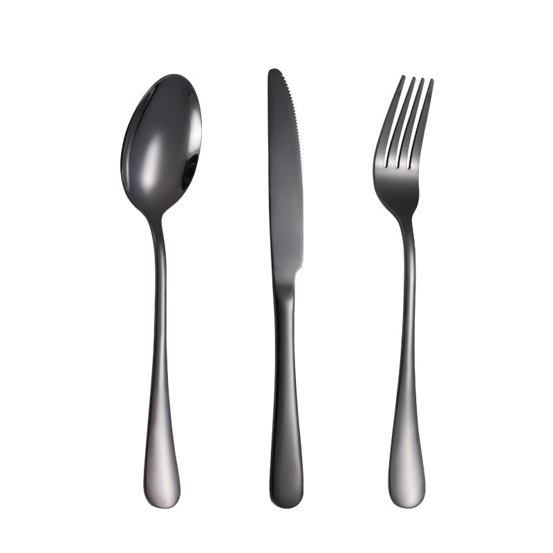 Elegant stainless steel cutlery set with ergonomic handle Kalsten