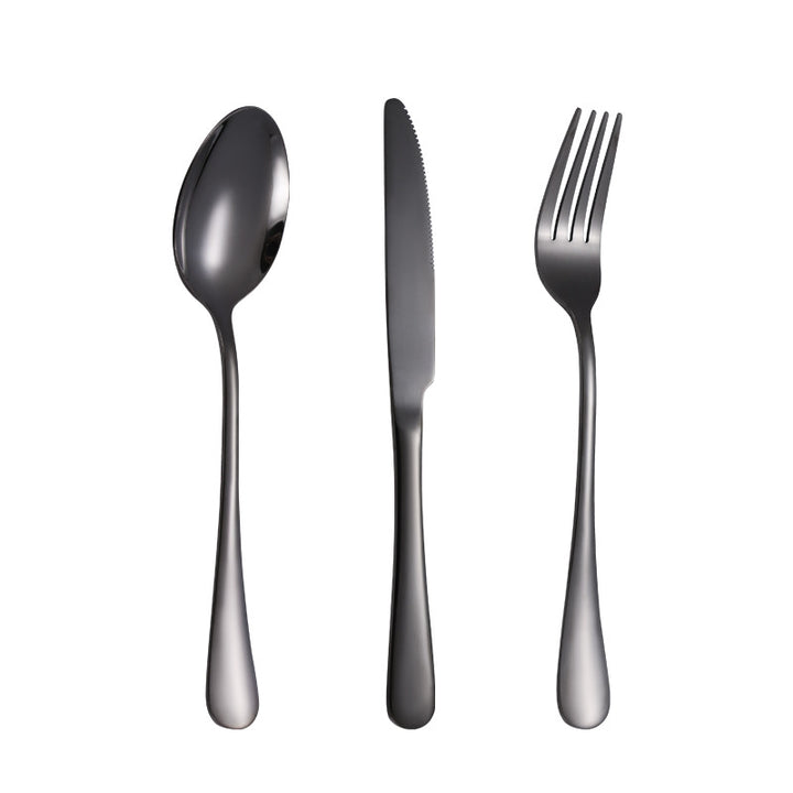Elegant stainless steel cutlery set with ergonomic handle Kalsten