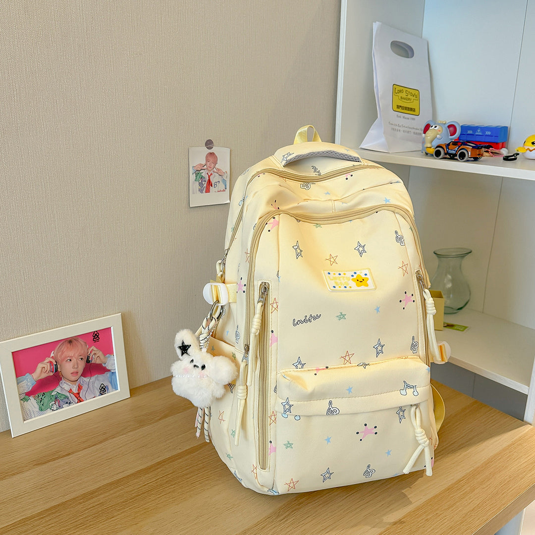 Playful Polka Dot School Backpack Kalsten