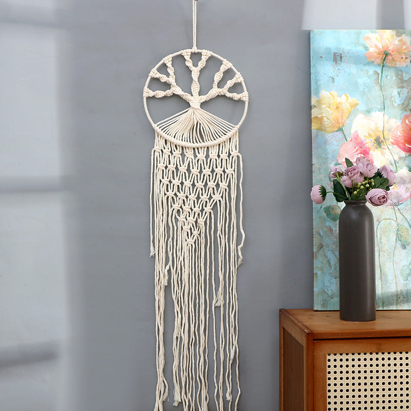 Decorative Macrame Tree of Life Wall Art Kalsten