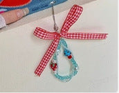 Decorative Ribbon Charm Keychain Kalsten