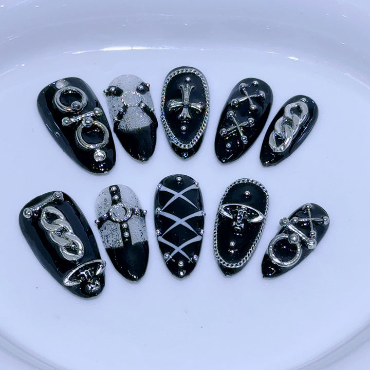Decorative Gothic Nail Art Set
