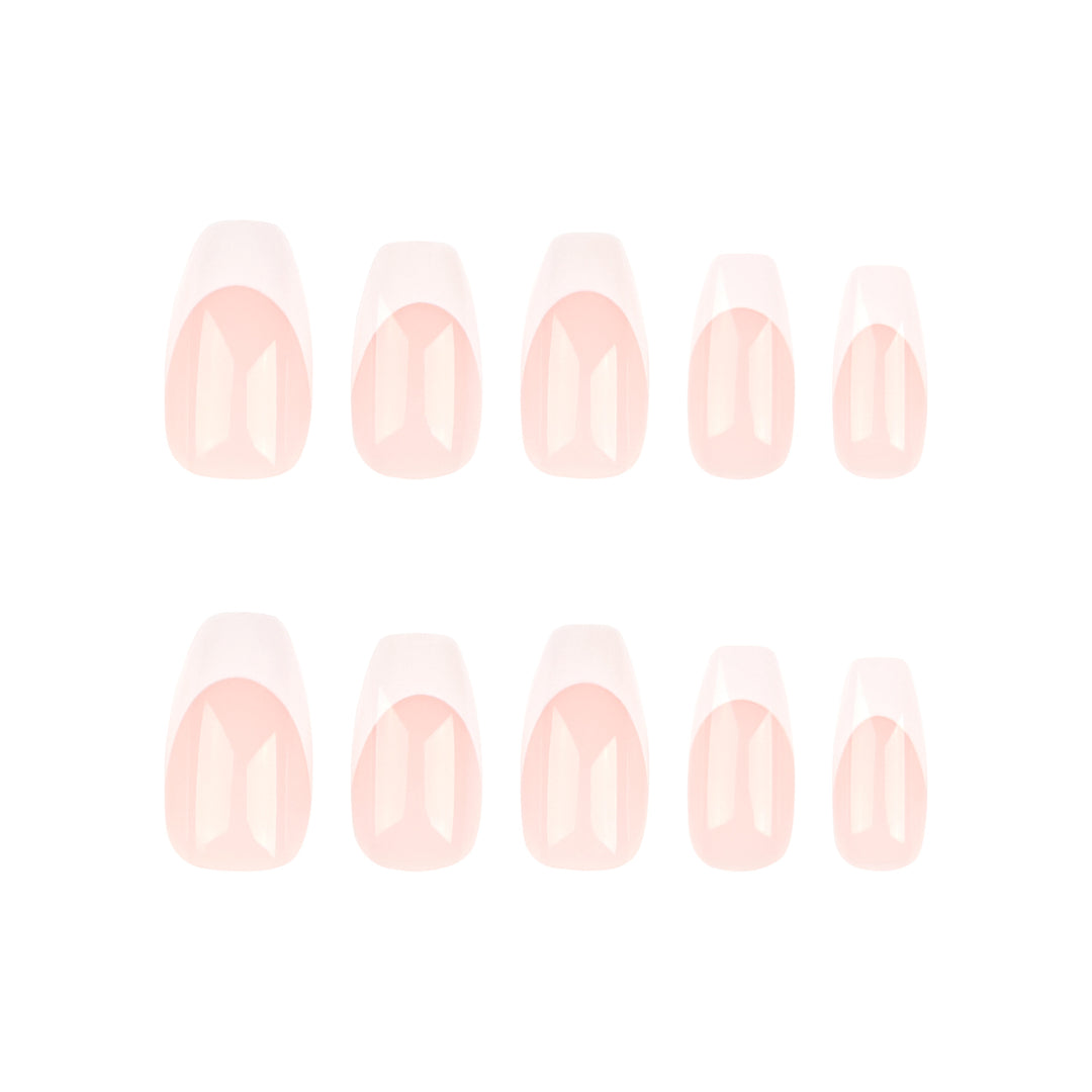Elegant Nail Art with French Tip Design Kalsten