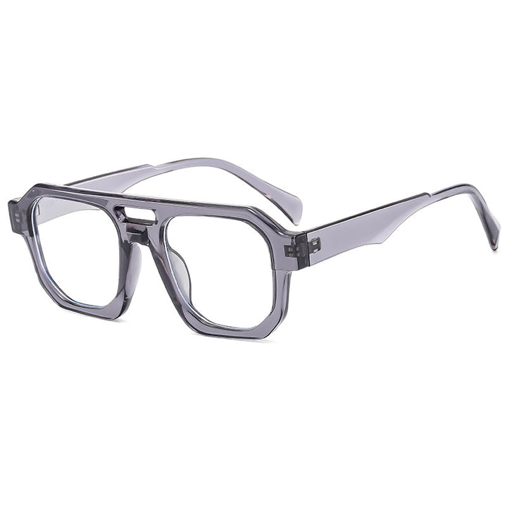 Women’s exclusive polygonal sunglasses with luxurious tortoiseshell pattern Kalsten