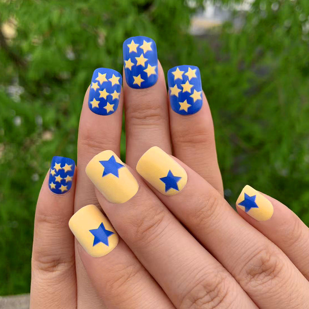 Creative Star-Printed Nail Art Set Kalsten