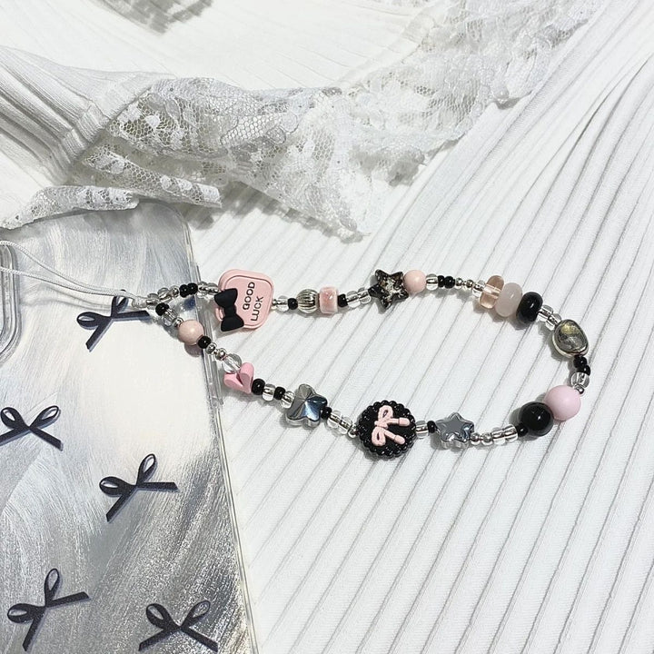 Beaded Charm Phone Necklace Kalsten