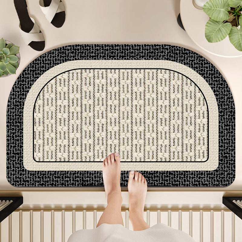 Floral Patterned Bath Mat