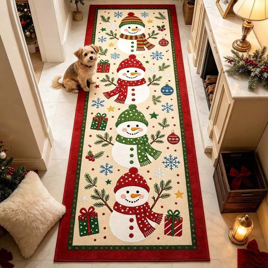 Holiday-Themed Runner Rug