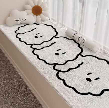 Cute Cartoon Animal Accent Rug