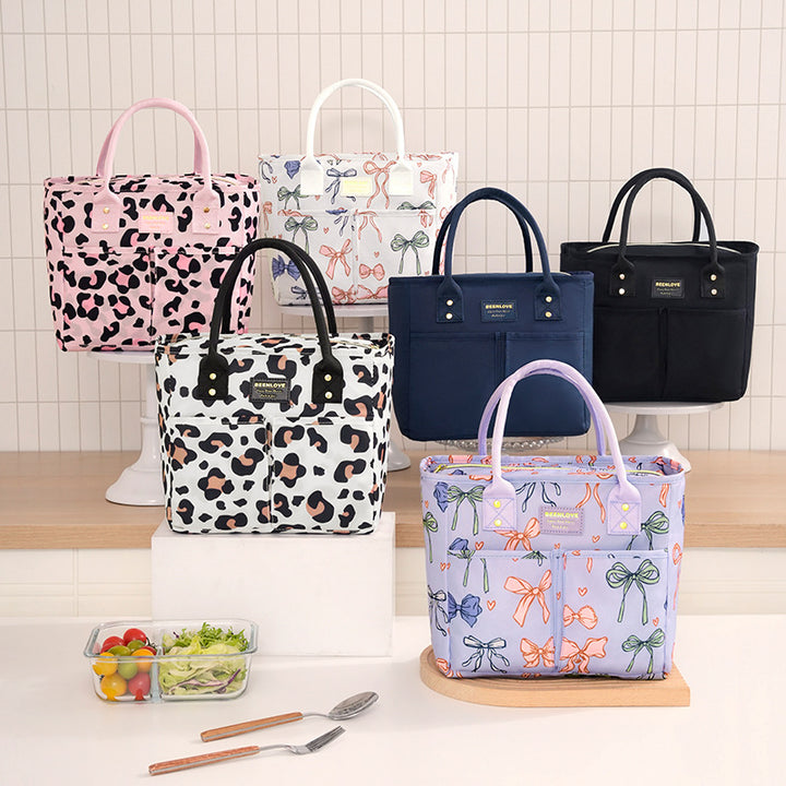 Multi-Pocket Insulated Lunch Tote Kalsten