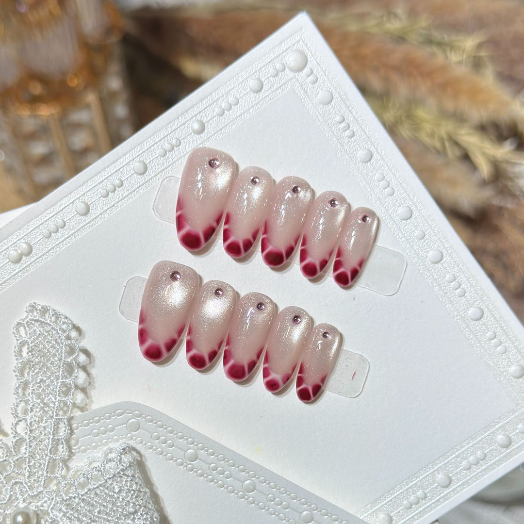 Elegant Gel Press-On Nail Set Kalsten