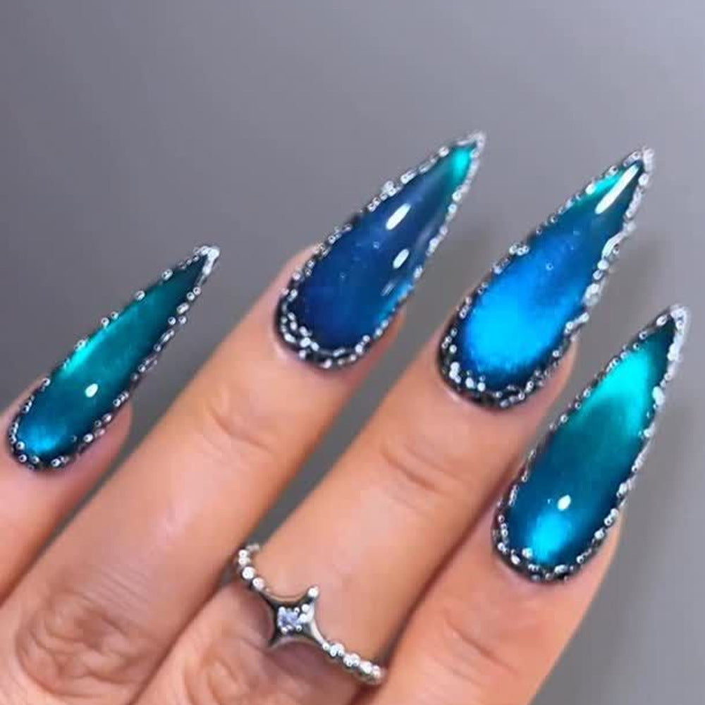 Artificial nails with polka dots Kalsten