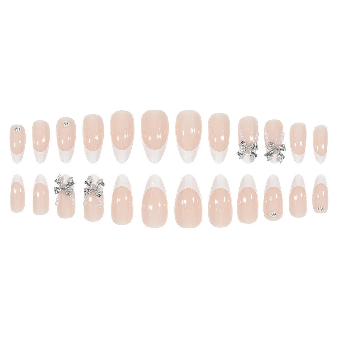 Glamorous artificial nail tips with elegant decorations Kalsten