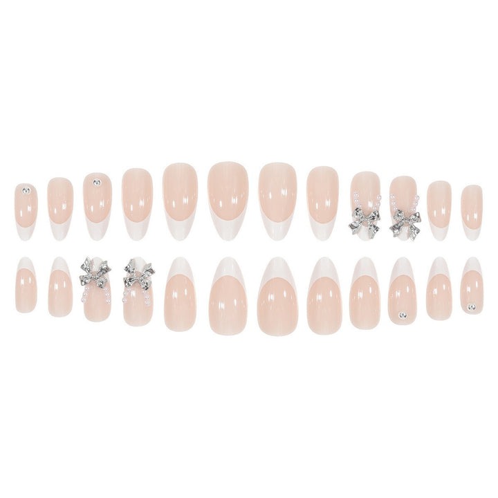 Glamorous artificial nail tips with elegant decorations Kalsten