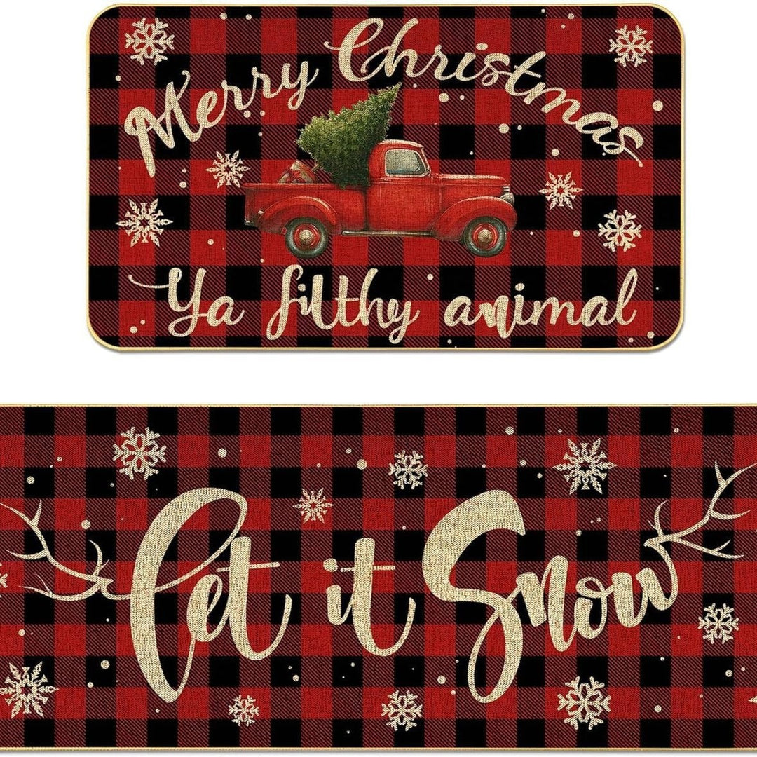 Festive Welcome Door Mat Kalsten