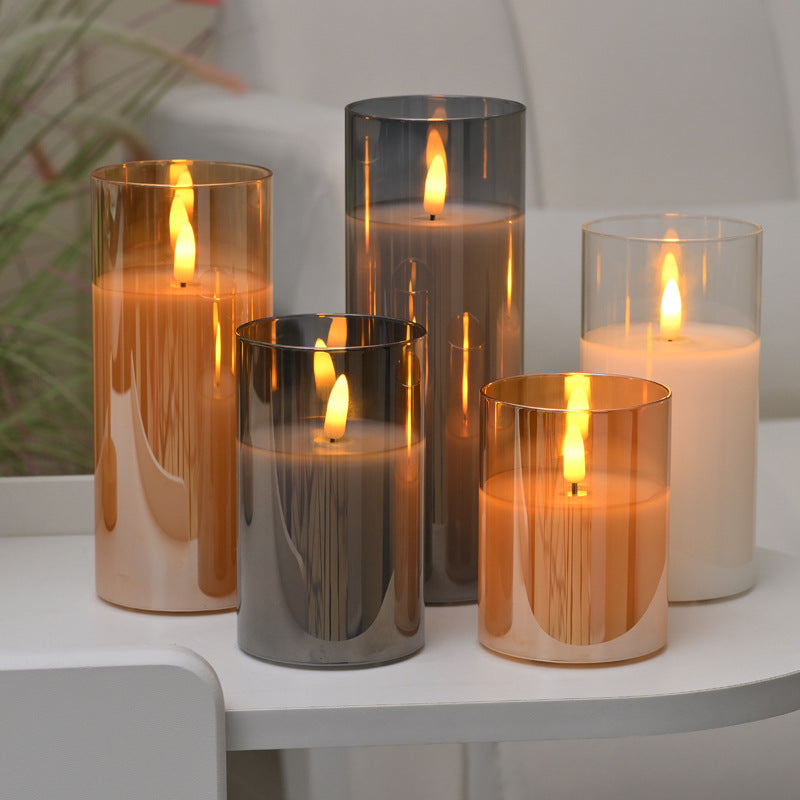 Elegant LED Scented Candles