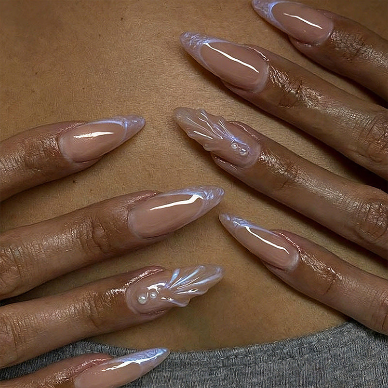 Artificial nail set with elegant 3D design Kalsten