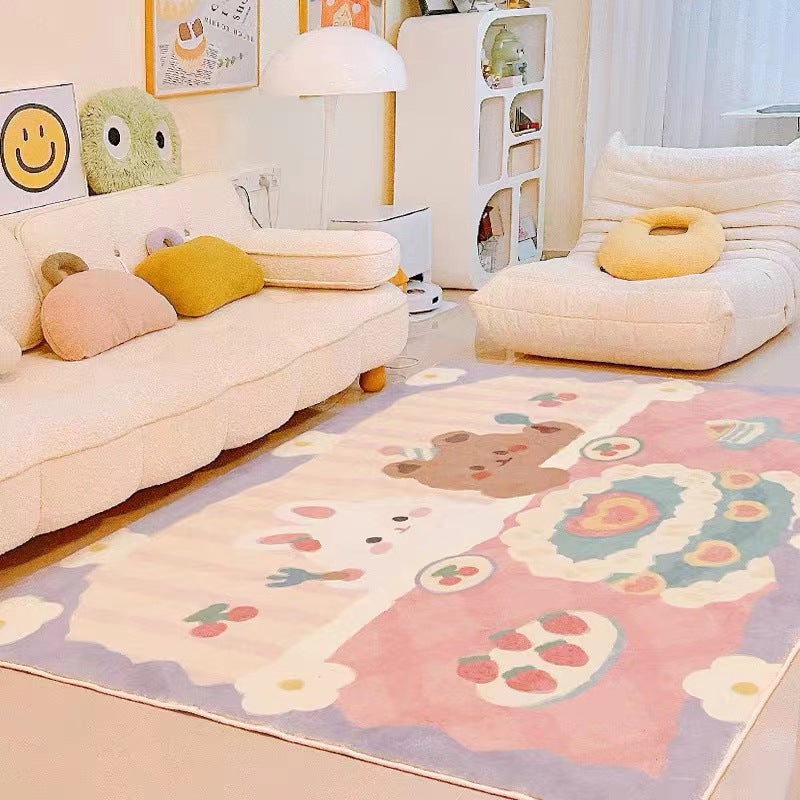 Playful Cupcake-Themed Rug
