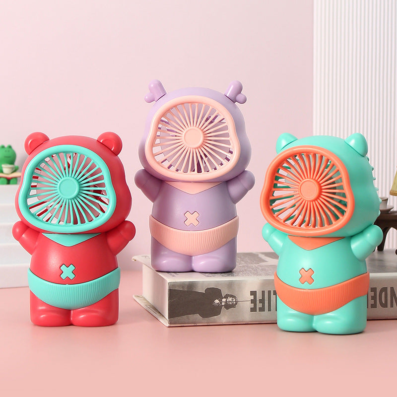 Women portable mini fan in bear design Kalsten