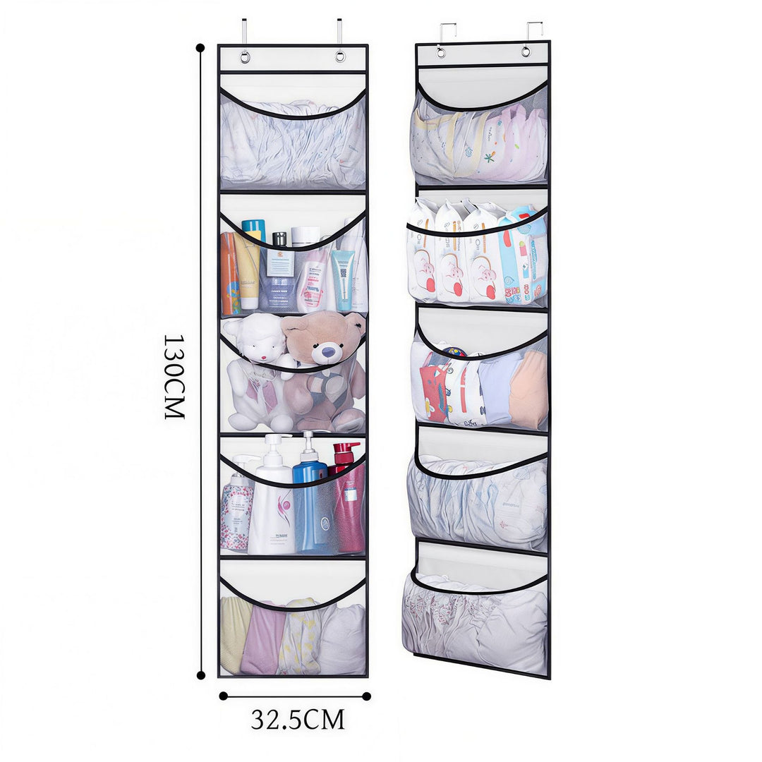 Vertical storage system made of net material Kalsten