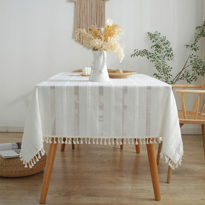 Decorative Knitted Tablecloth