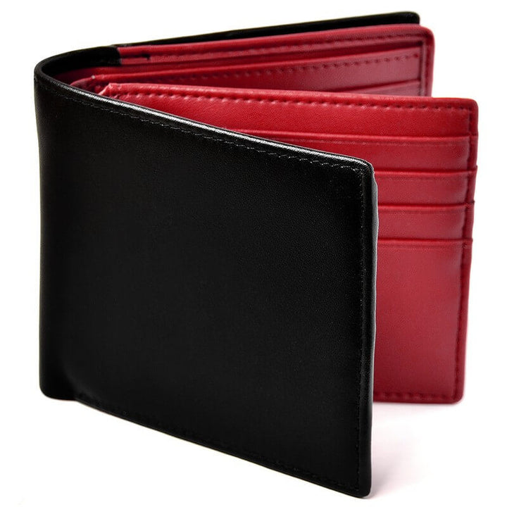 Dual-Tone Leather Bi-Fold Wallet Kalsten