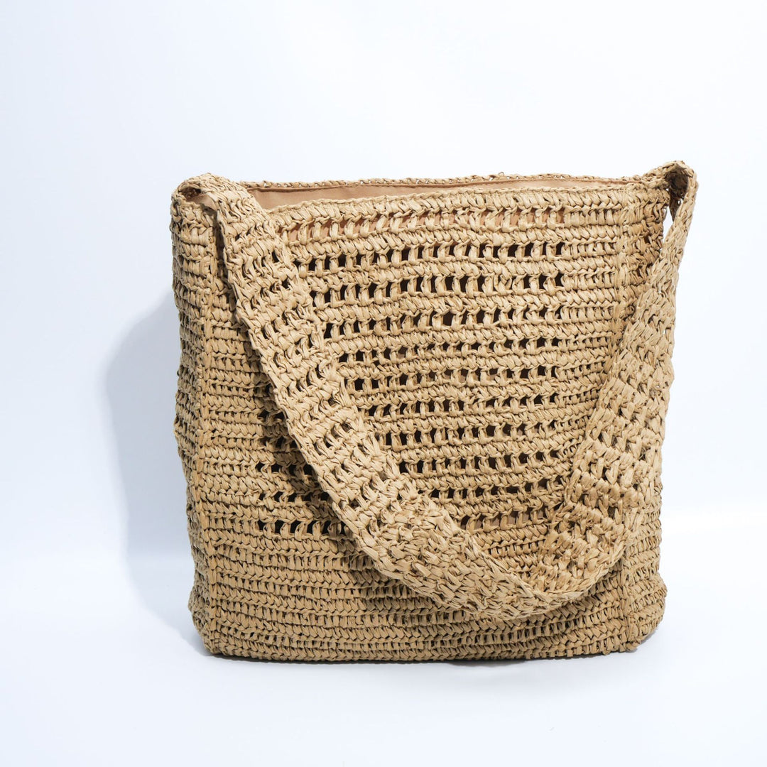 Handbag Made of Natural Weave Kalsten