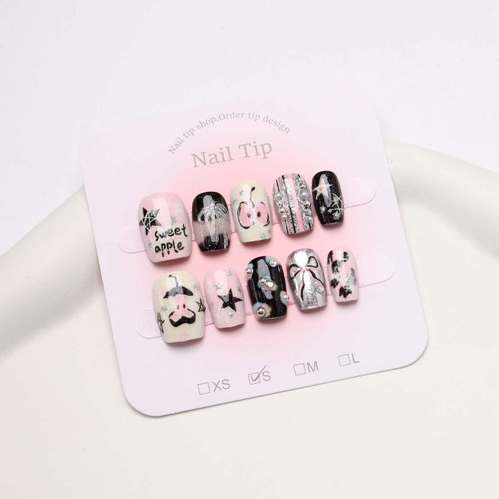 Artistic Press-On Nail Tips Set Kalsten