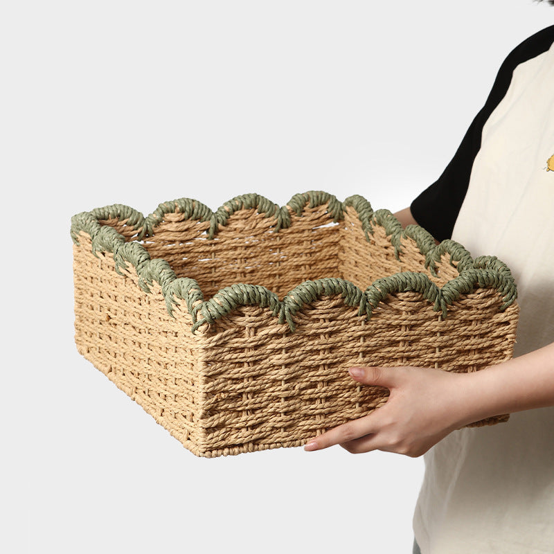 Handcrafted decoration basket Kalsten