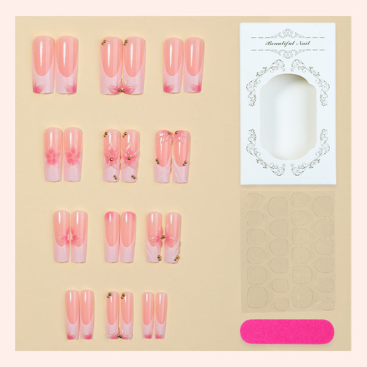 Elegant Decorative Press-On Nails Kit kalsten