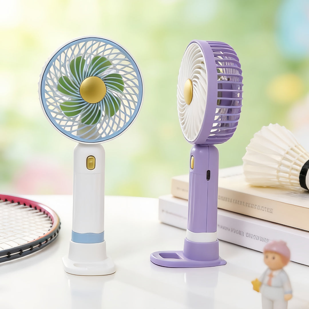 Ladies Portable Handheld Fan with Variable Speed Mode Kalsten