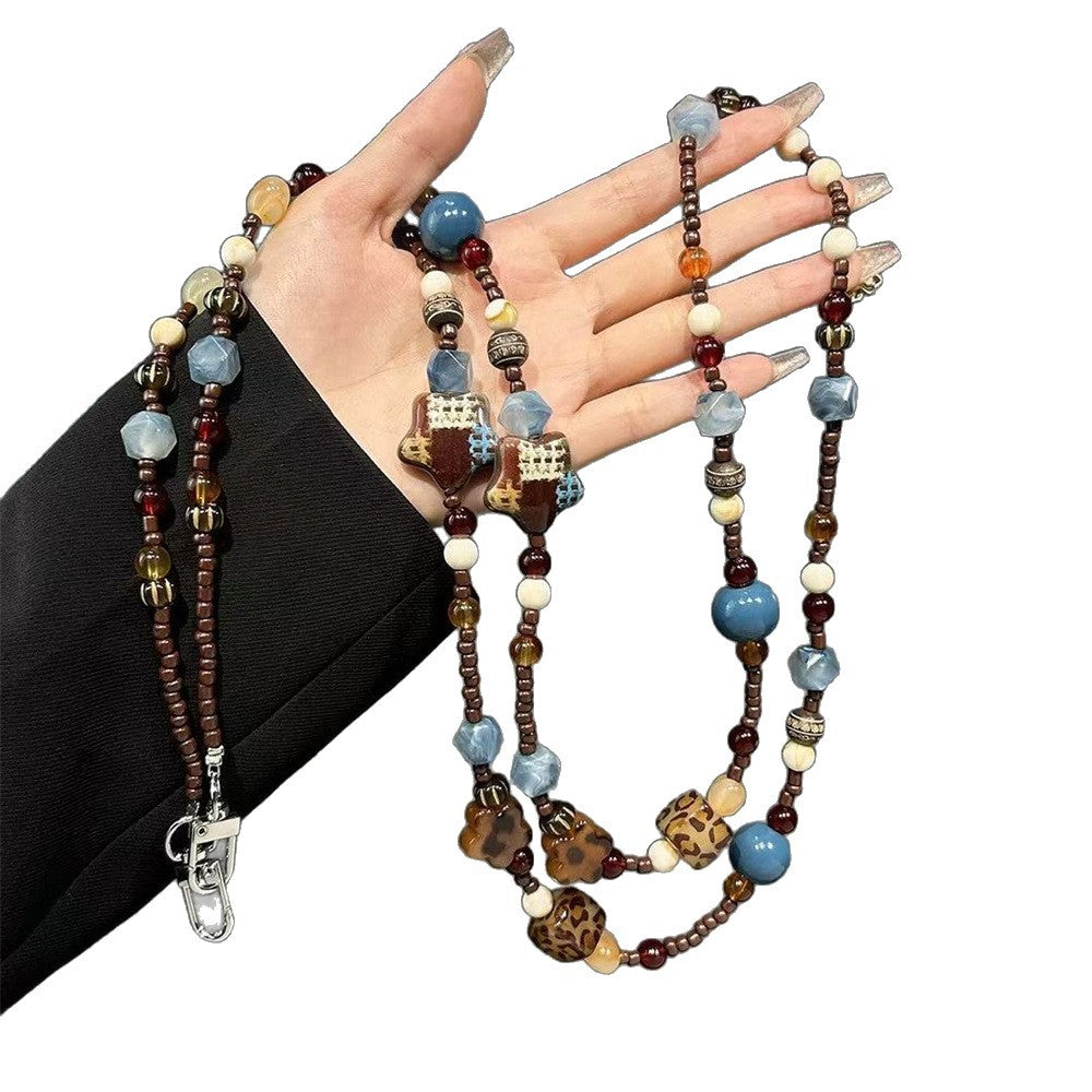 Artistic Beaded Charm Necklace Kalsten 1790134835